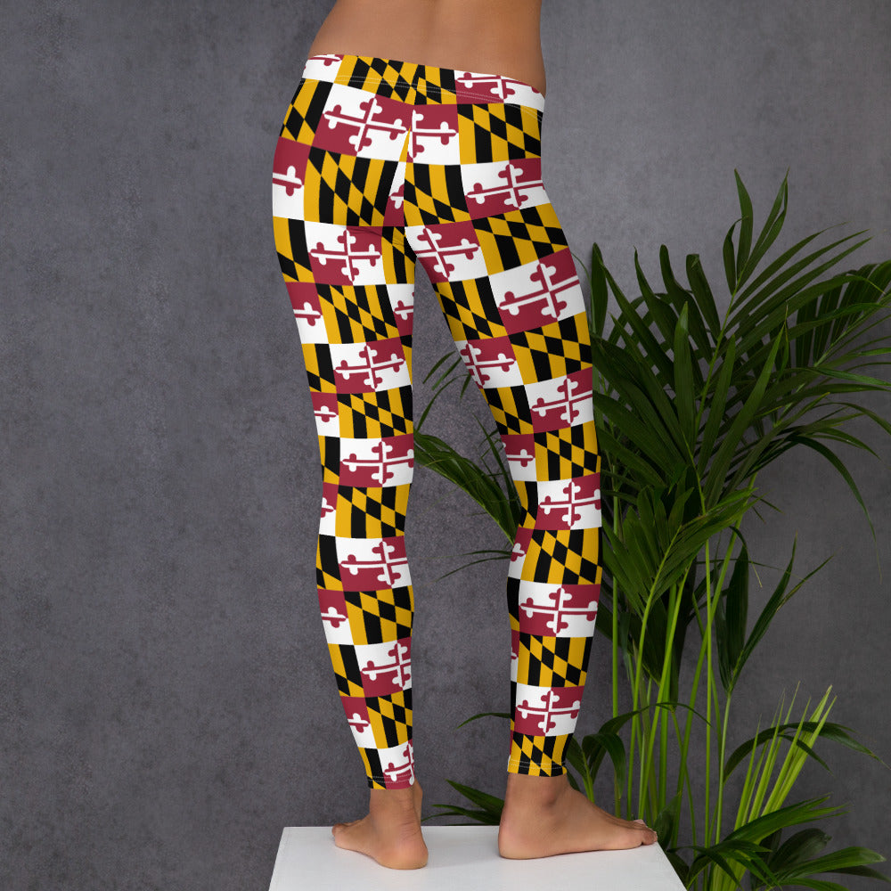 Maryland Flag Leggings