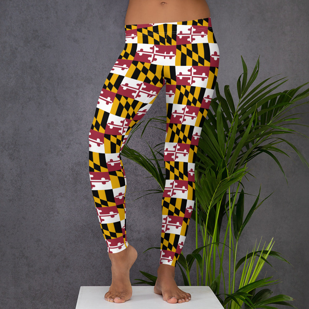 Maryland Flag Leggings