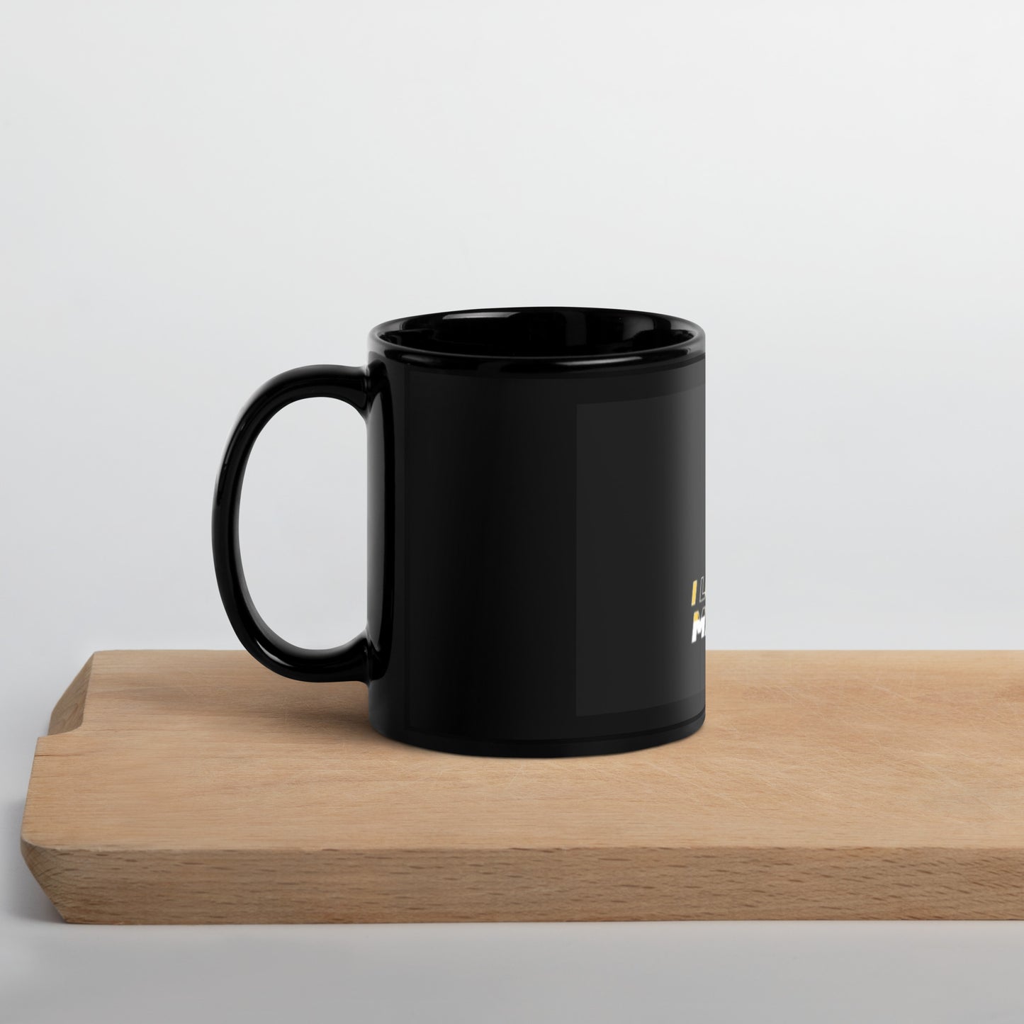 I love Fall in Maryland Black Glossy Mug
