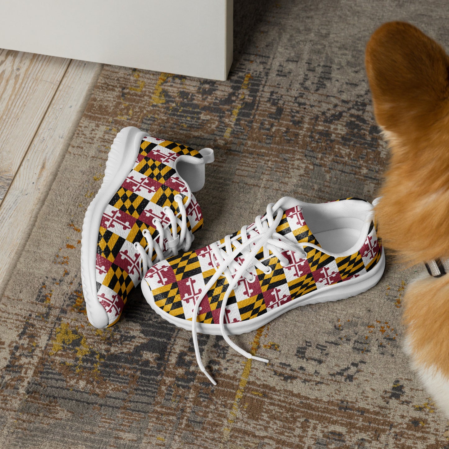 Maryland Flag Men’s athletic shoes