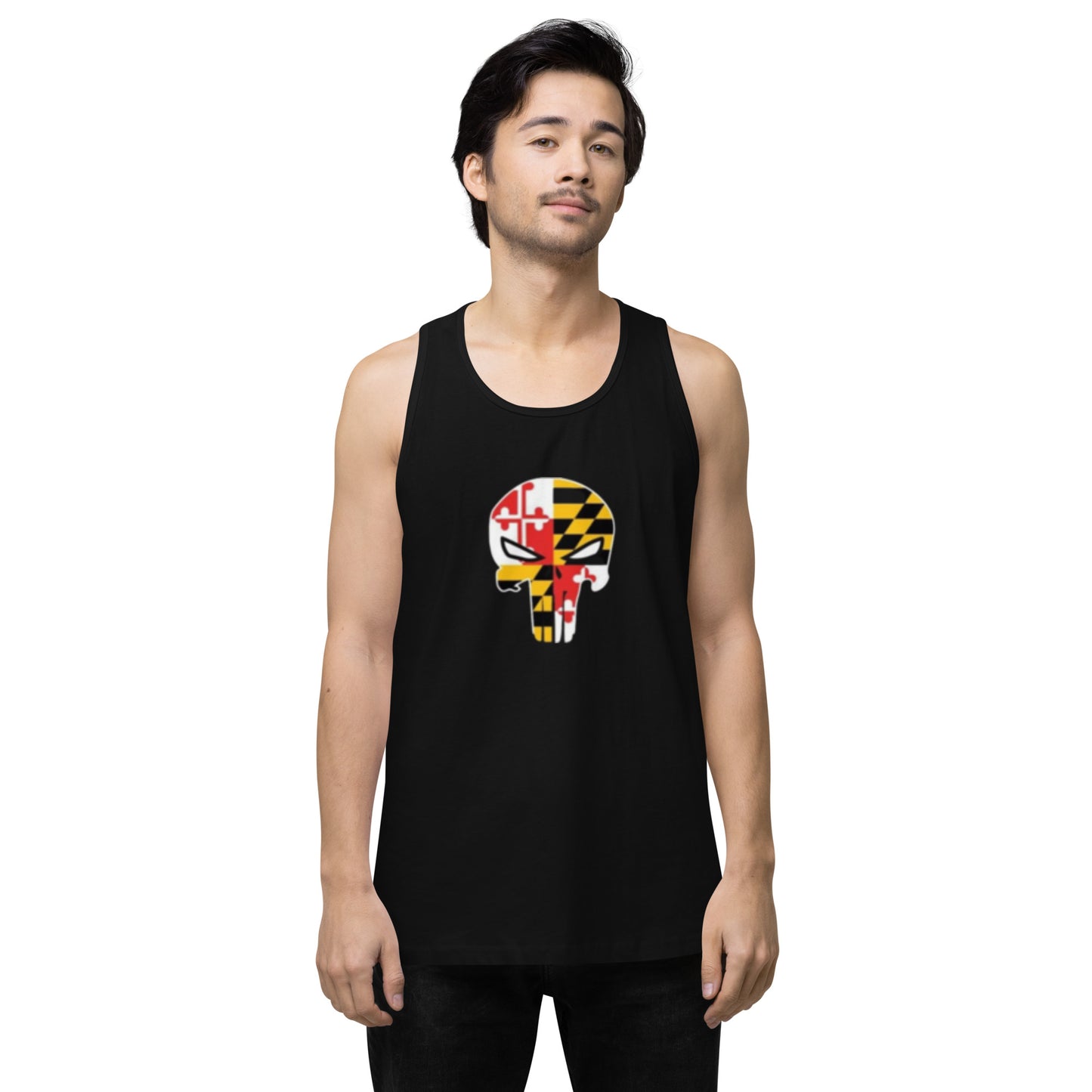 Maryland Skull Men’s premium tank top