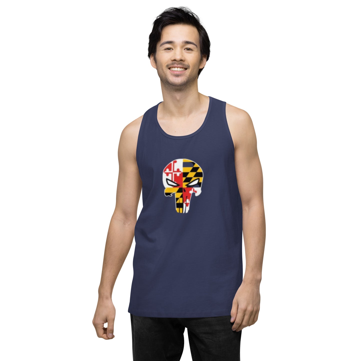 Maryland Skull Men’s premium tank top