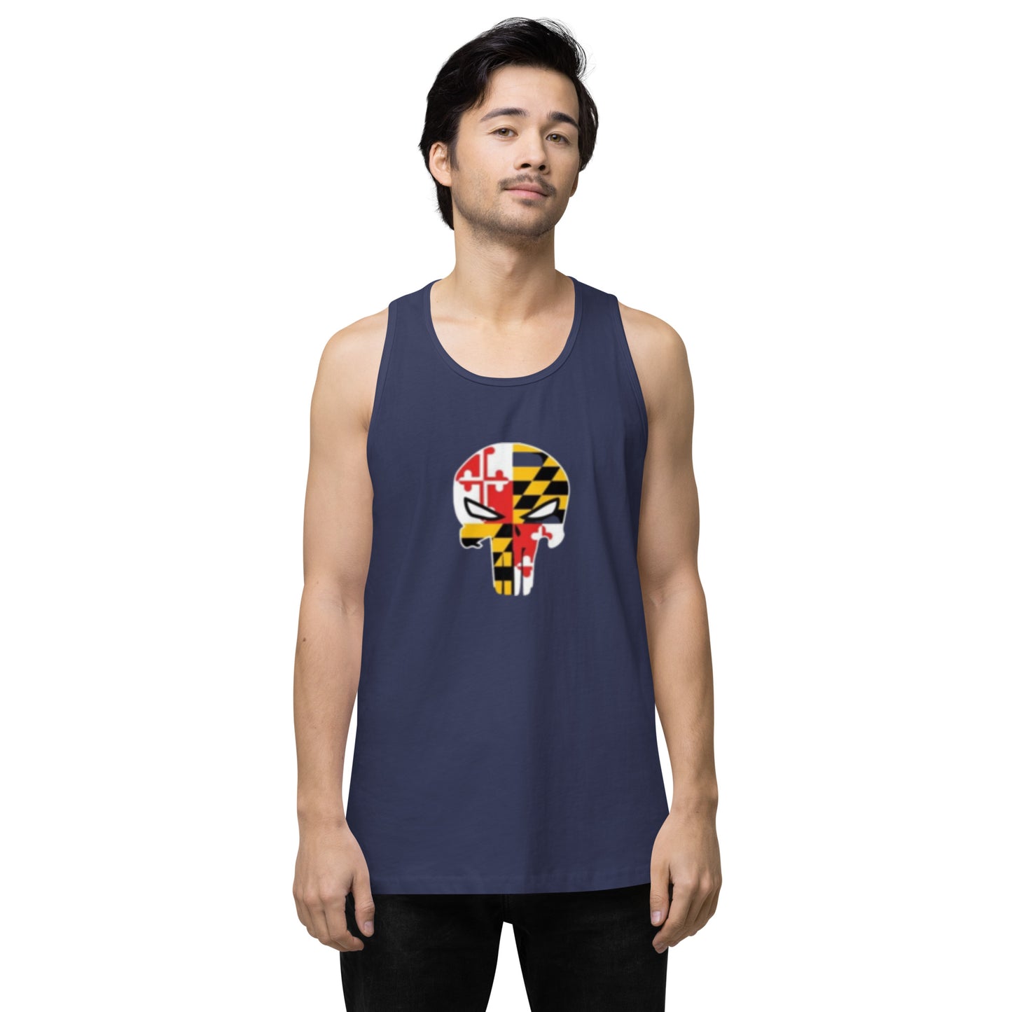 Maryland Skull Men’s premium tank top