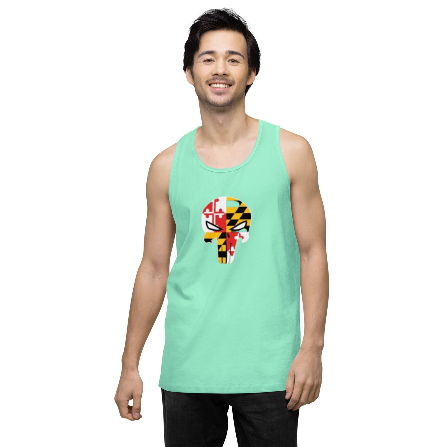 Maryland Skull Men’s premium tank top