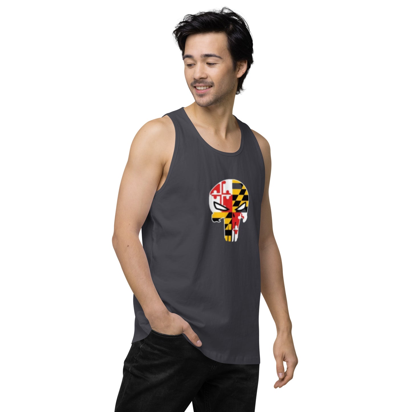 Maryland Skull Men’s premium tank top
