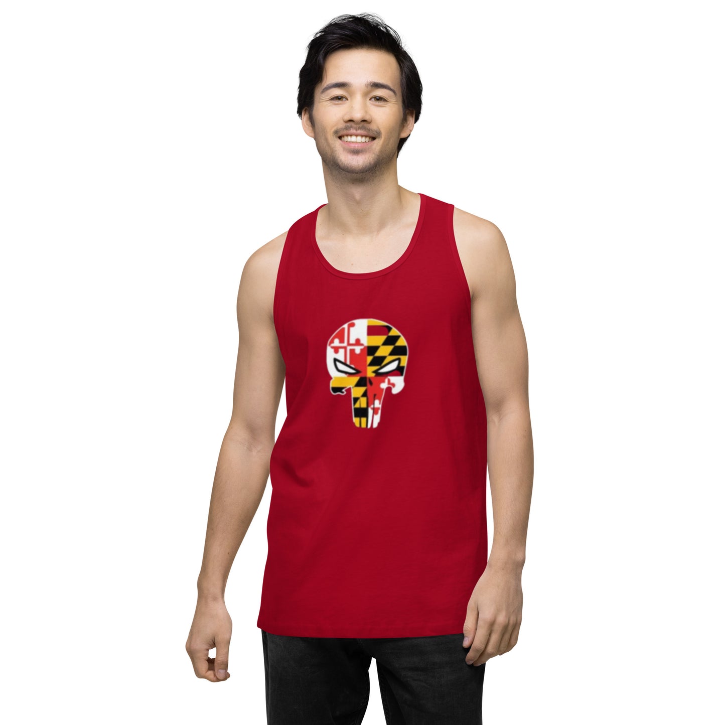 Maryland Skull Men’s premium tank top