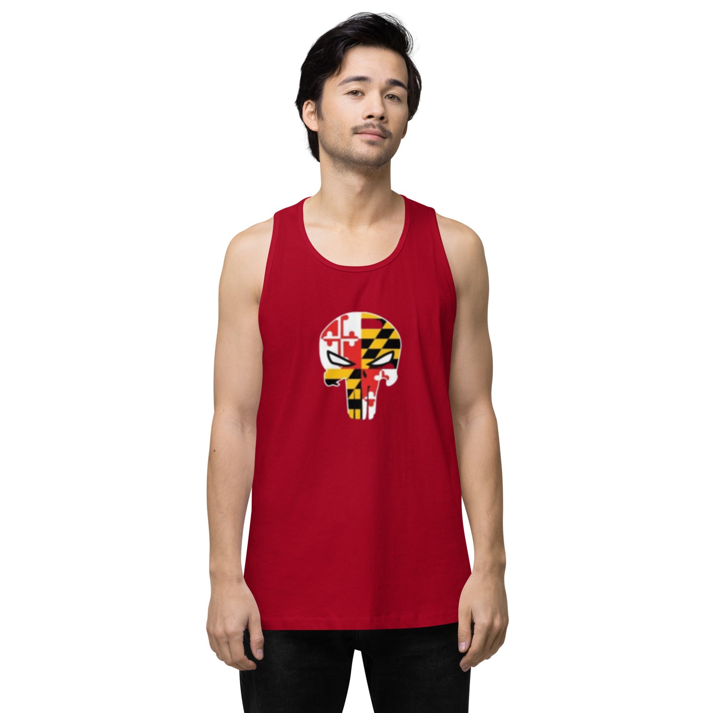 Maryland Skull Men’s premium tank top