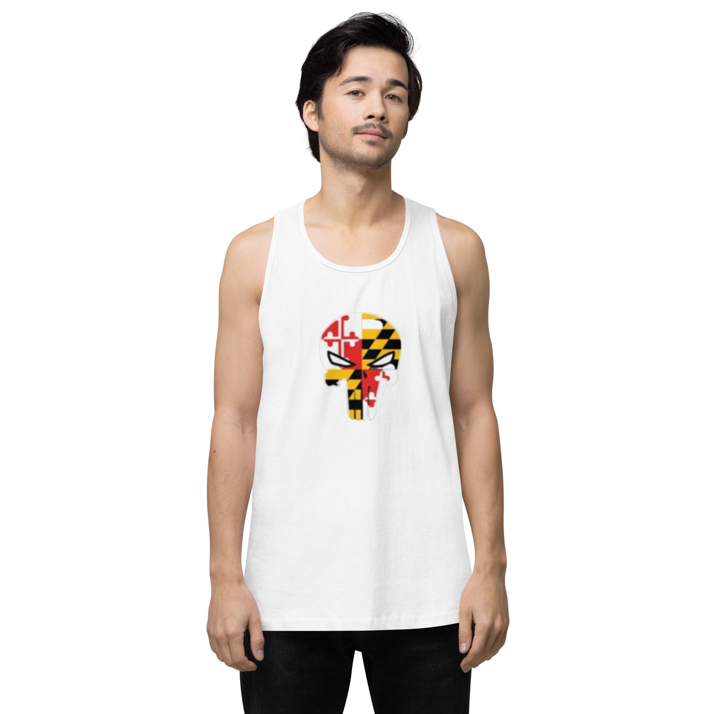 Maryland Skull Men’s premium tank top