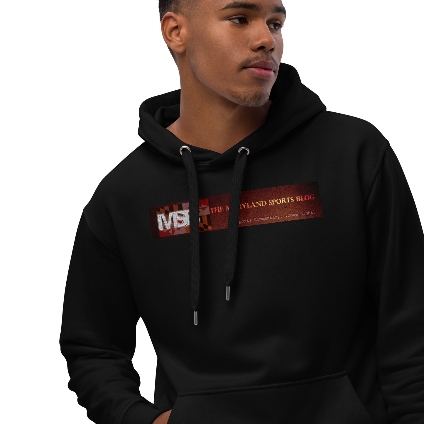 I love fall in Maryland Premium eco hoodie