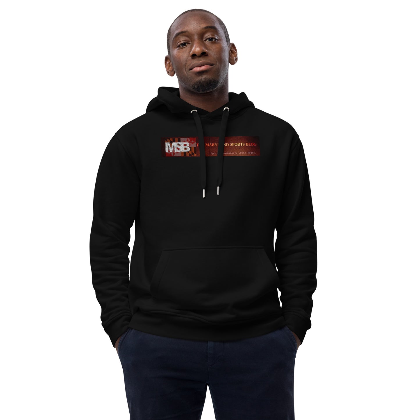 I love fall in Maryland Premium eco hoodie