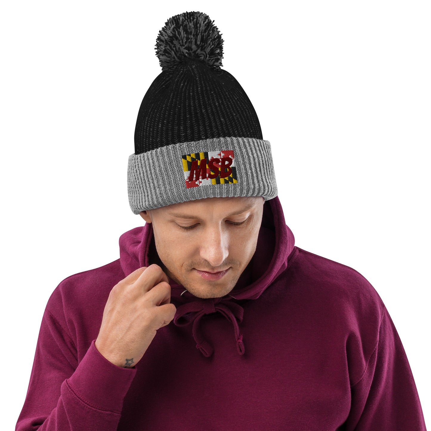 MSB Pom-Pom Beanie