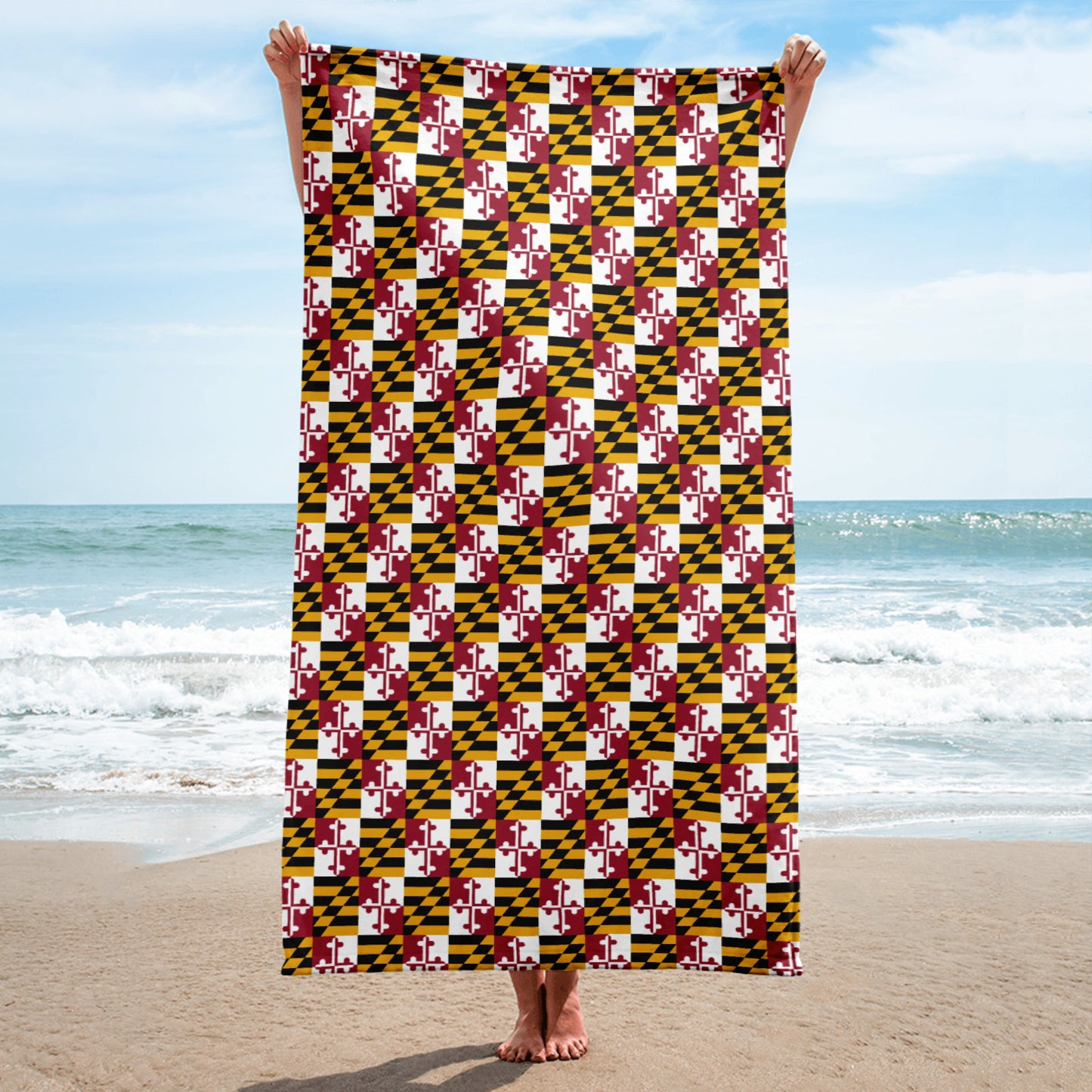 Maryland Flag Towel