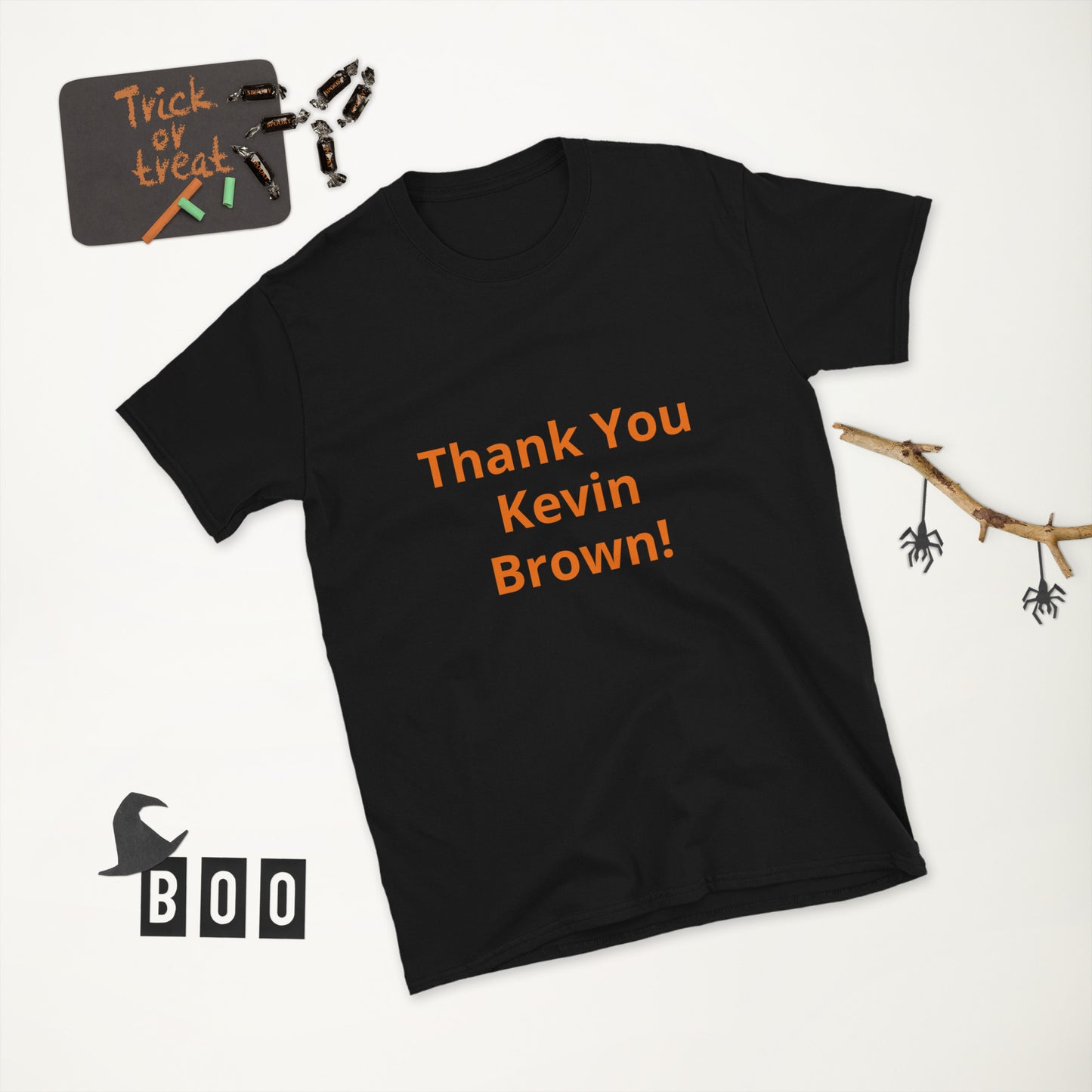 Thank you Keven Brown Short-Sleeve Unisex T-Shirt