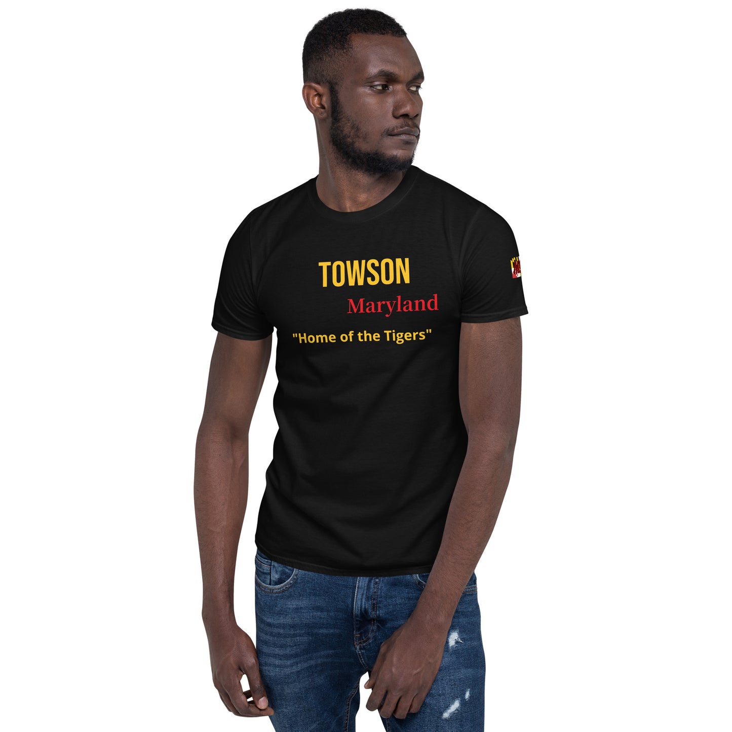 Towson home of the Tigers Short-Sleeve Unisex T-Shirt