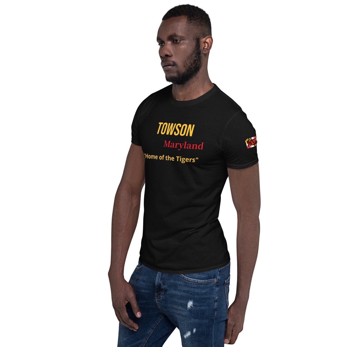 Towson home of the Tigers Short-Sleeve Unisex T-Shirt