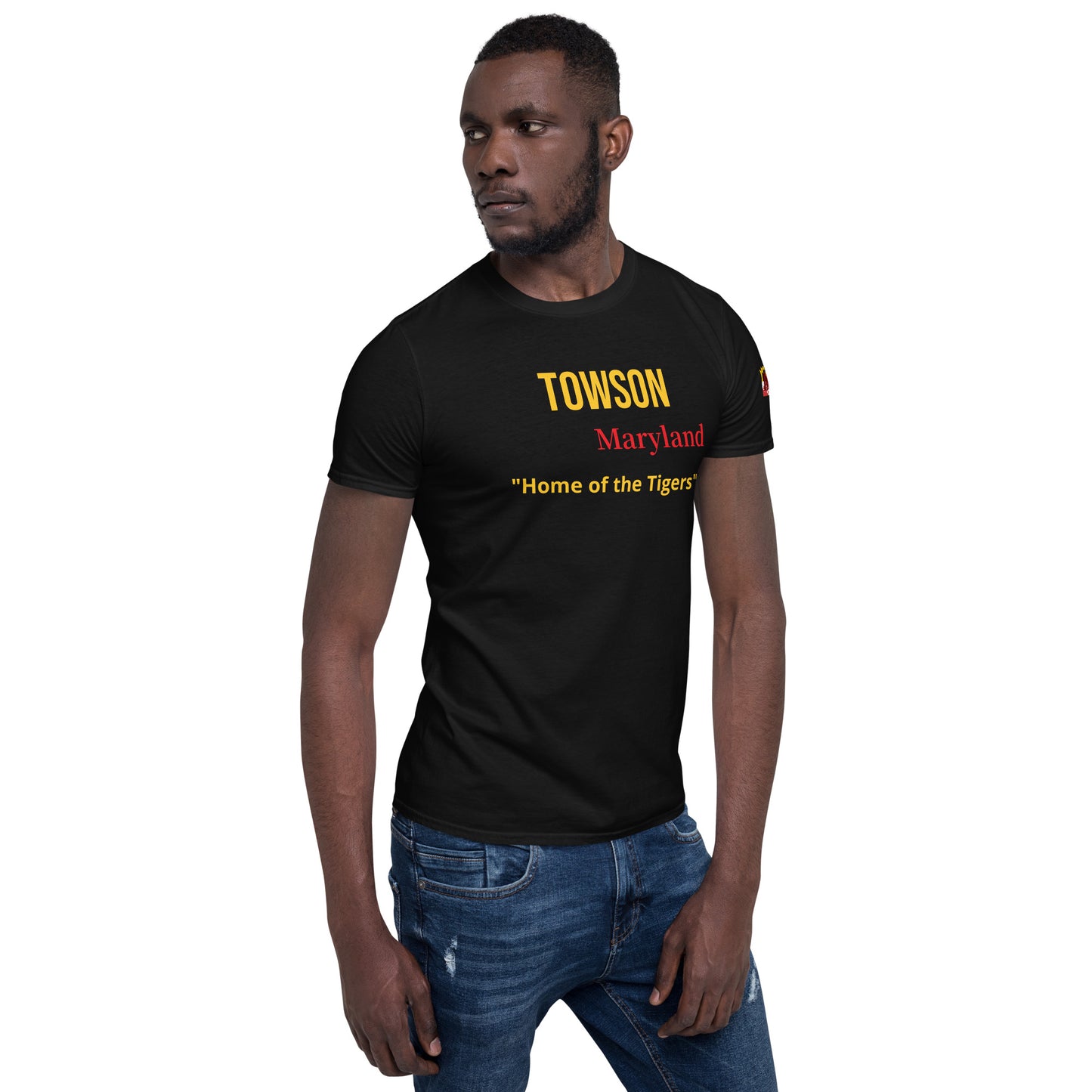 Towson home of the Tigers Short-Sleeve Unisex T-Shirt