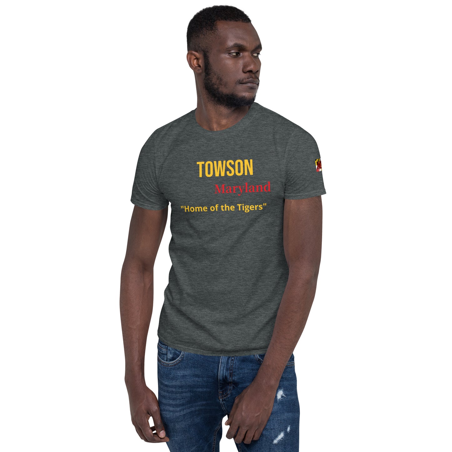 Towson home of the Tigers Short-Sleeve Unisex T-Shirt