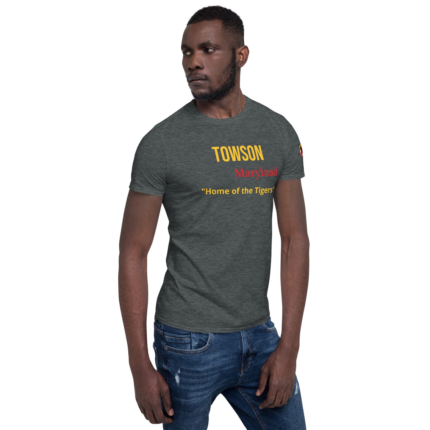Towson home of the Tigers Short-Sleeve Unisex T-Shirt