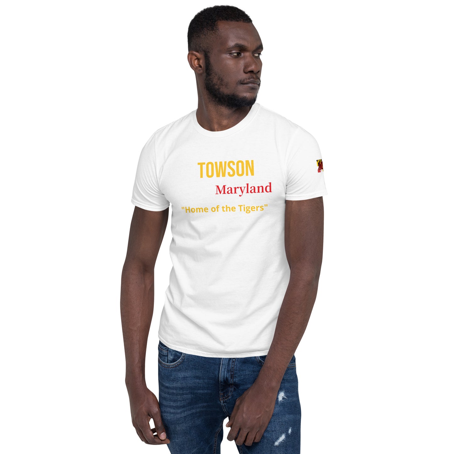 Towson home of the Tigers Short-Sleeve Unisex T-Shirt