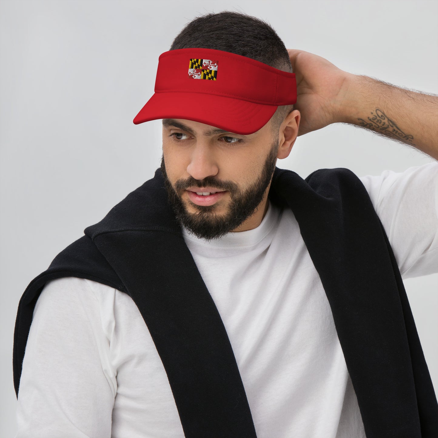 Maryland Flag Visor
