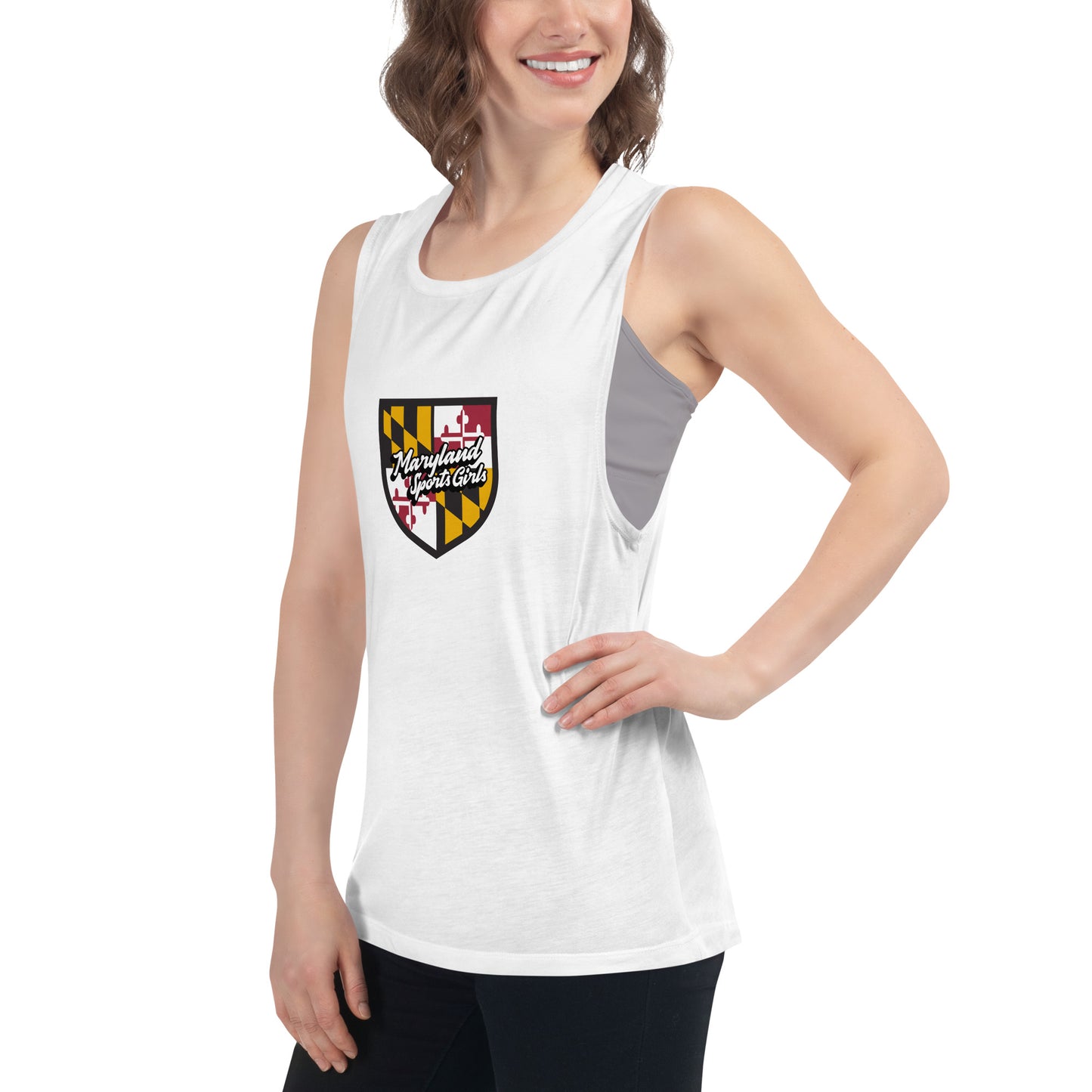 Maryland Sports Girls Ladies’ Muscle Tank
