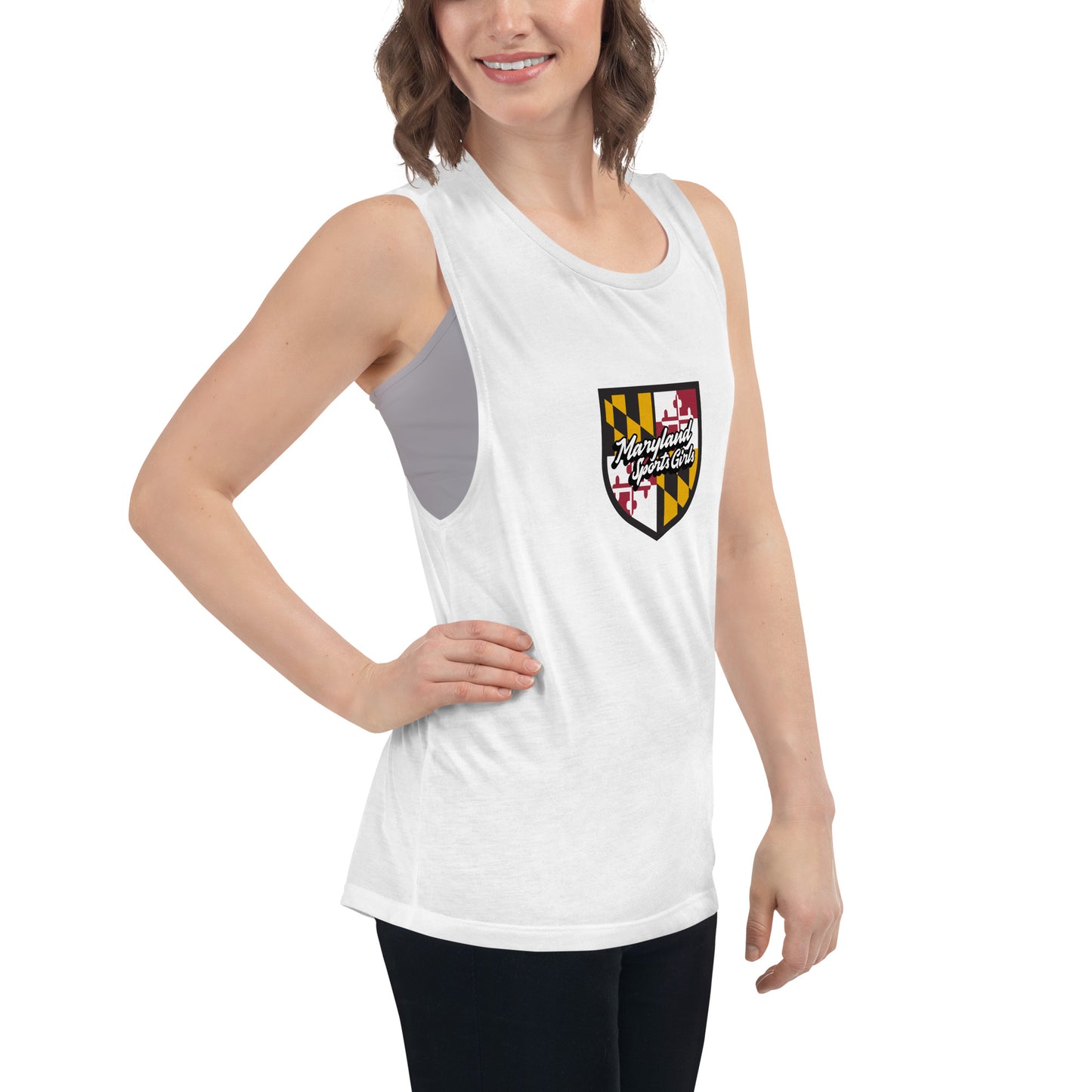 Maryland Sports Girls Ladies’ Muscle Tank
