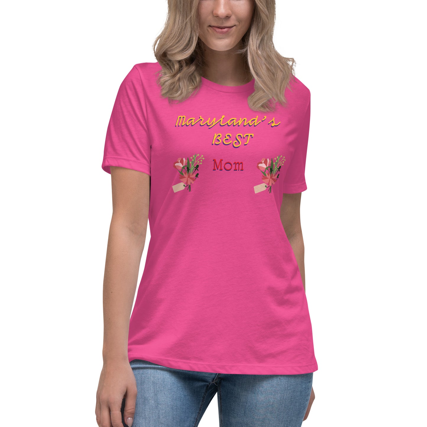 Maryland's Best Mom Women's Relaxed T-Shirt