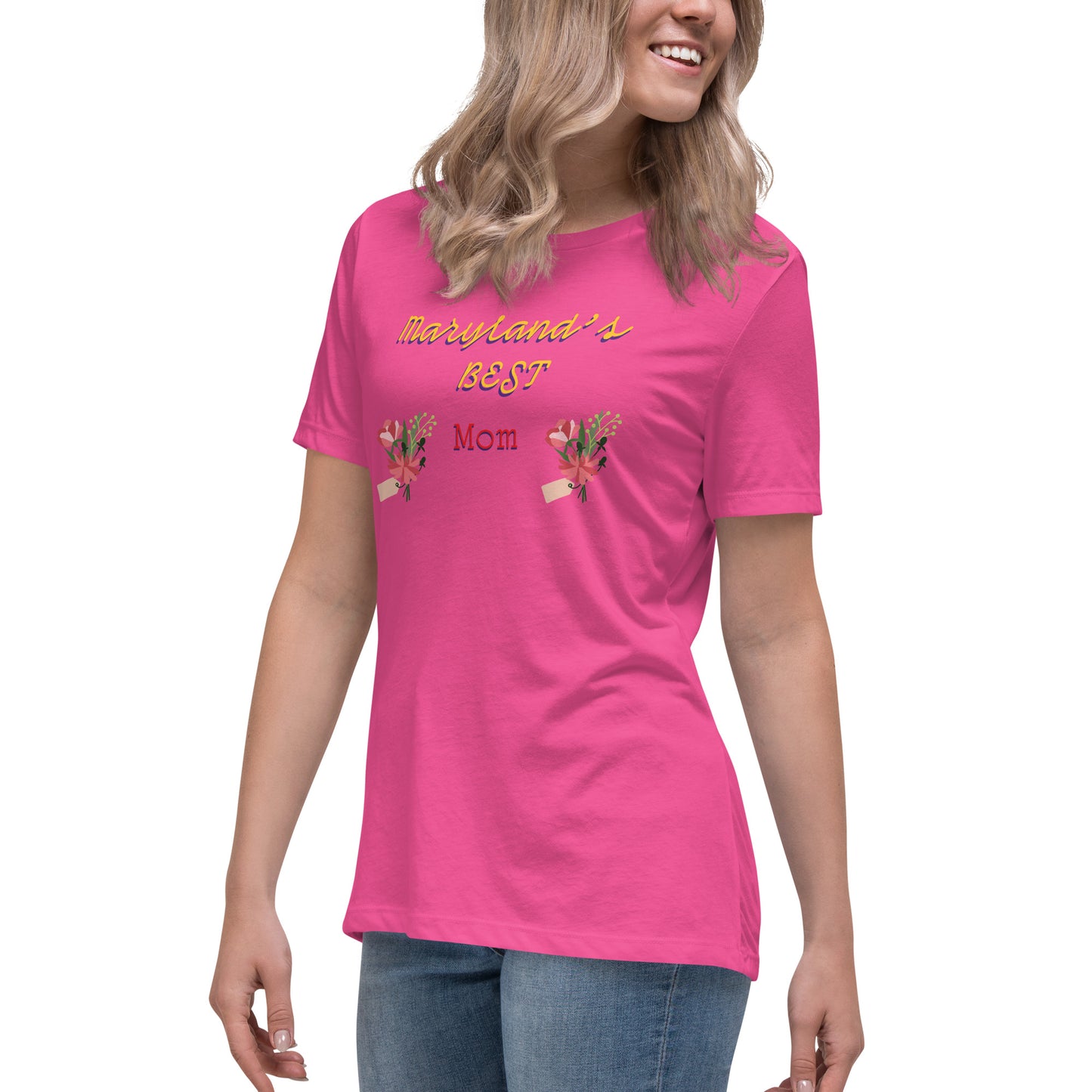 Maryland's Best Mom Women's Relaxed T-Shirt