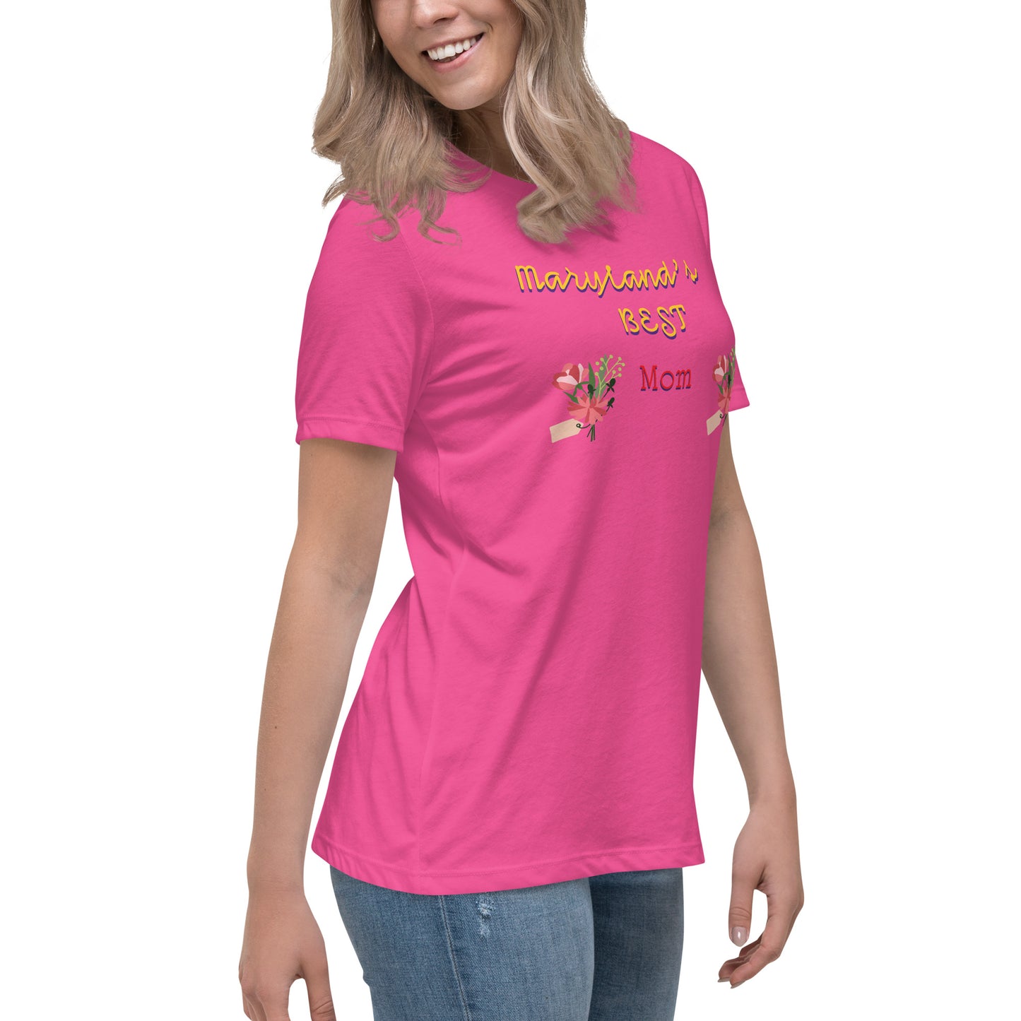 Maryland's Best Mom Women's Relaxed T-Shirt