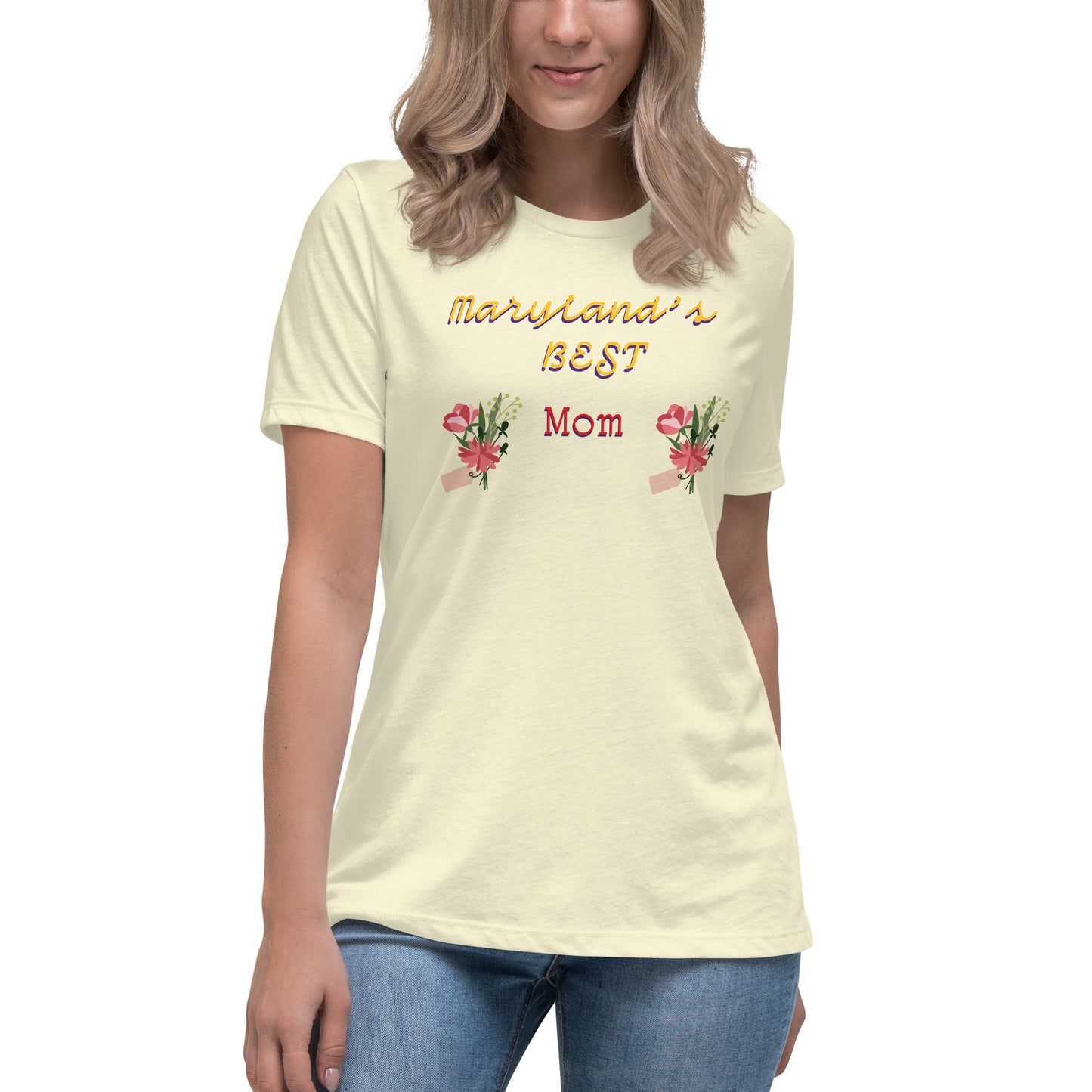 Maryland's Best Mom Women's Relaxed T-Shirt