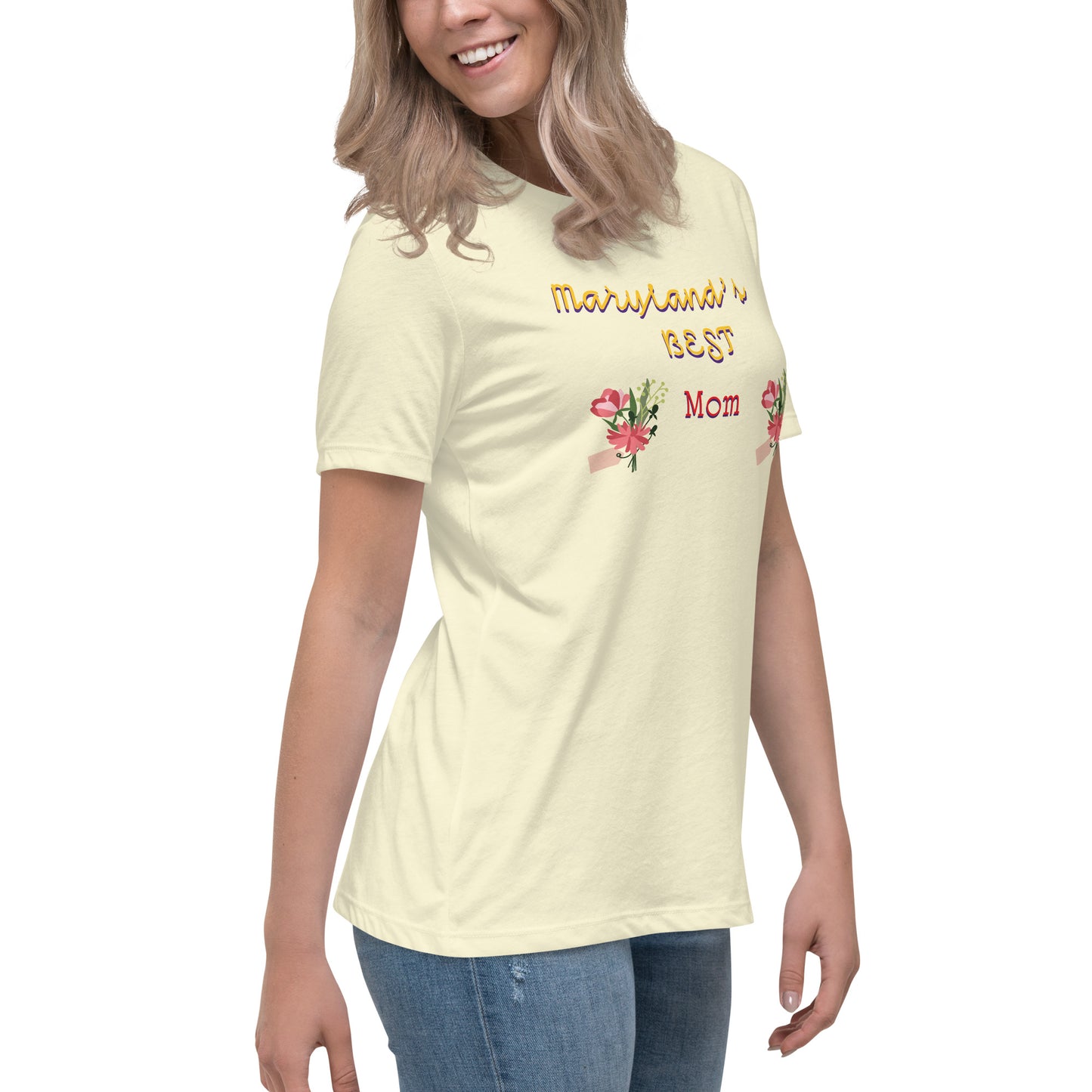 Maryland's Best Mom Women's Relaxed T-Shirt