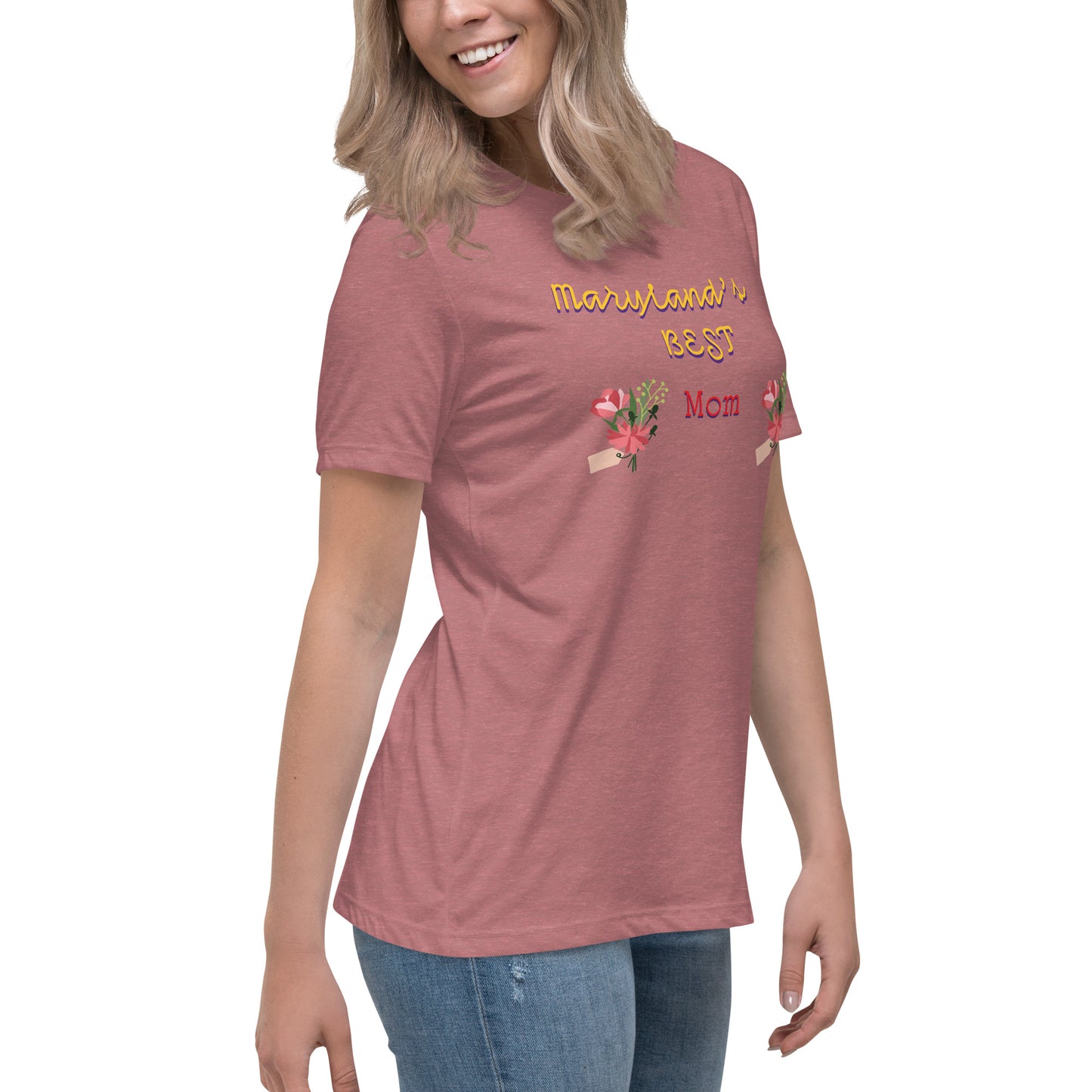 Maryland's Best Mom Women's Relaxed T-Shirt