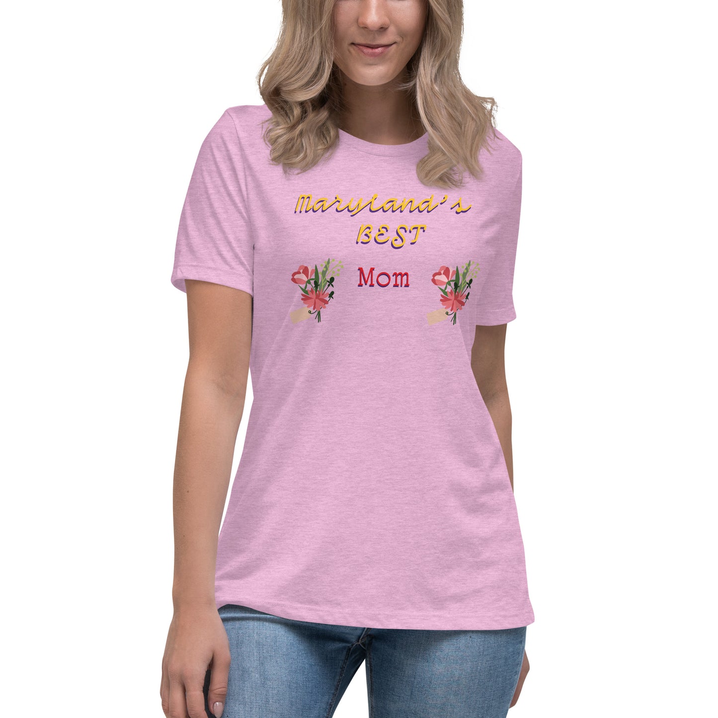 Maryland's Best Mom Women's Relaxed T-Shirt