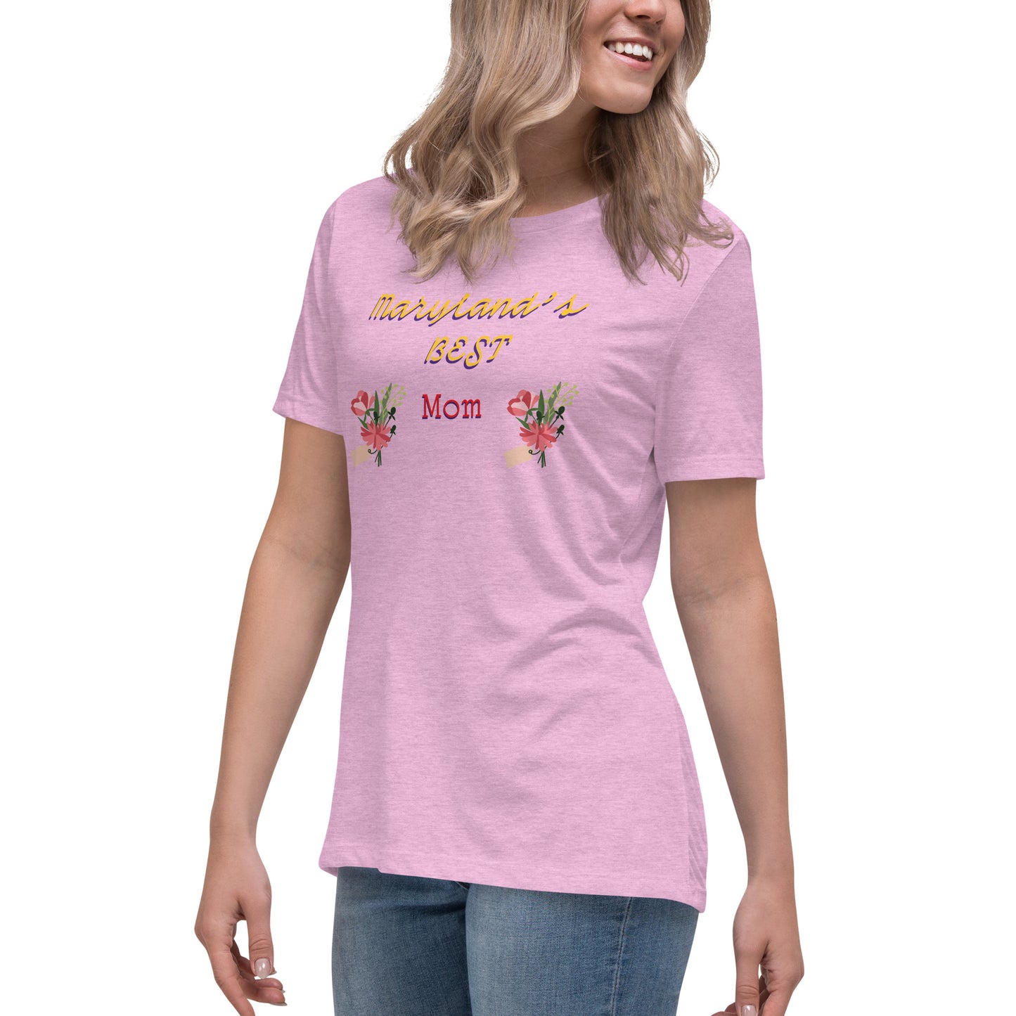 Maryland's Best Mom Women's Relaxed T-Shirt
