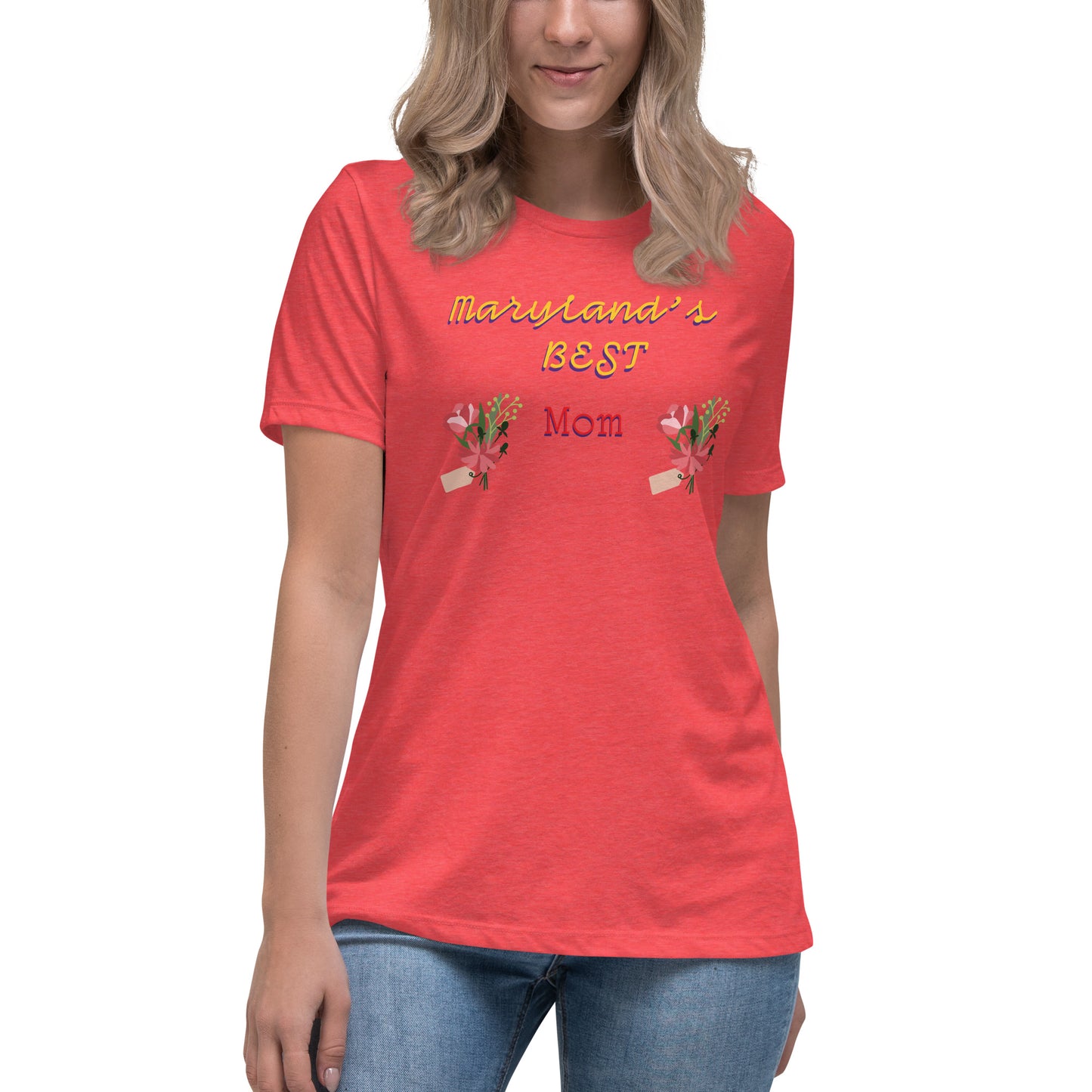 Maryland's Best Mom Women's Relaxed T-Shirt