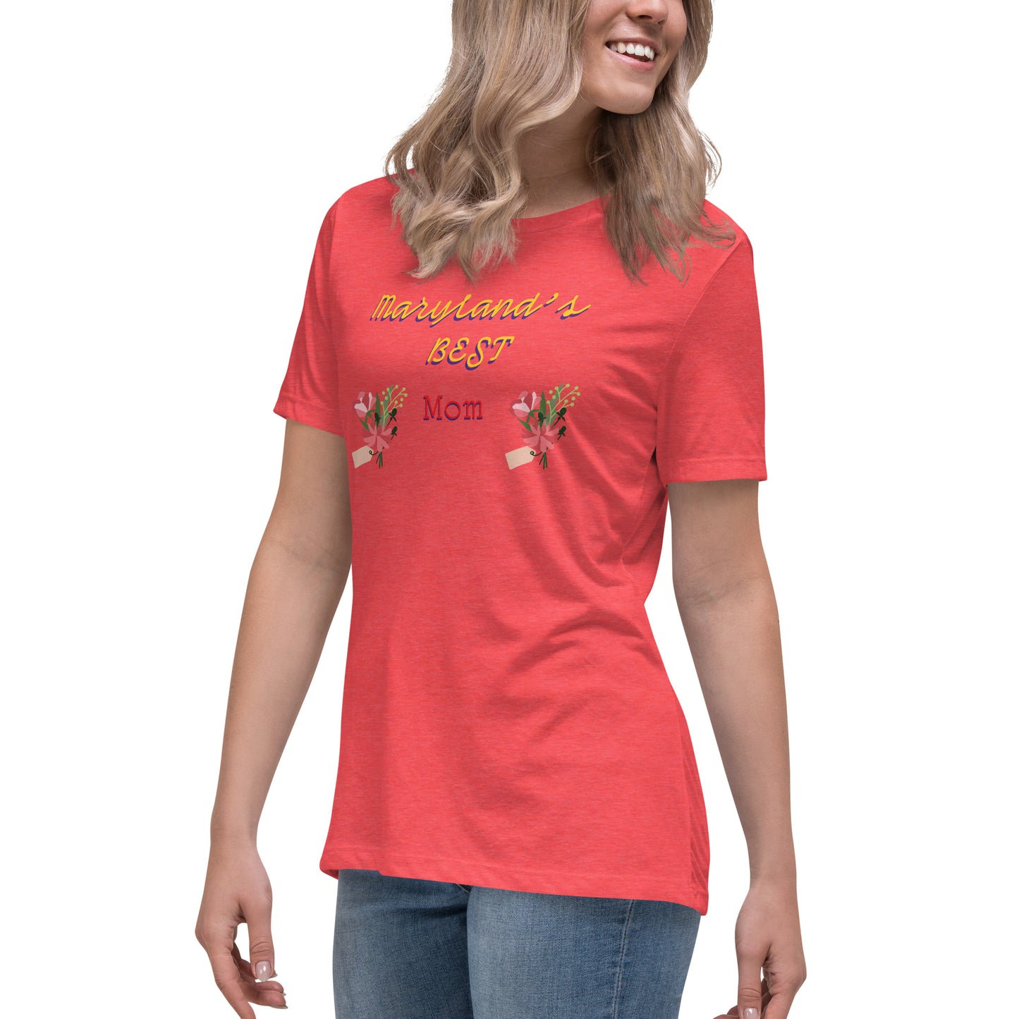 Maryland's Best Mom Women's Relaxed T-Shirt