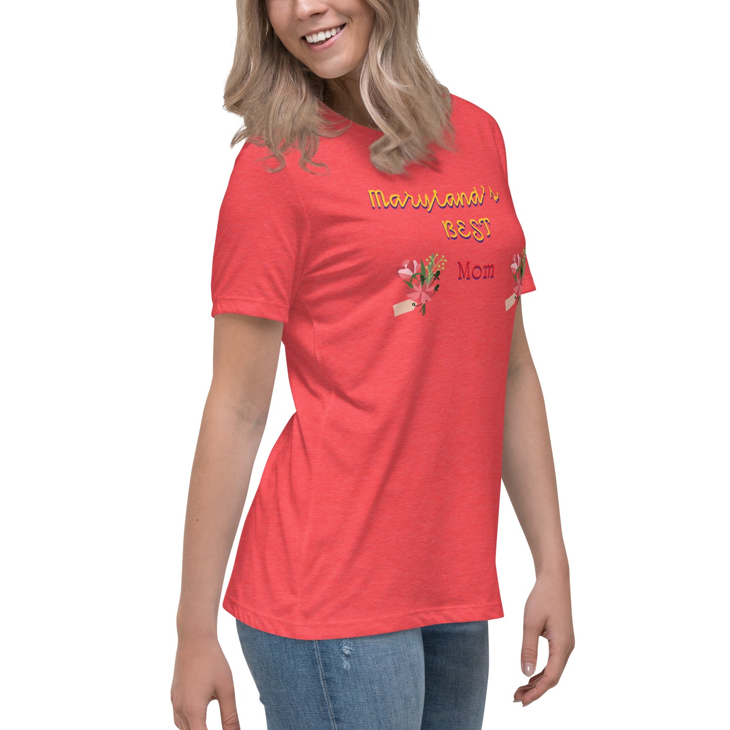 Maryland's Best Mom Women's Relaxed T-Shirt