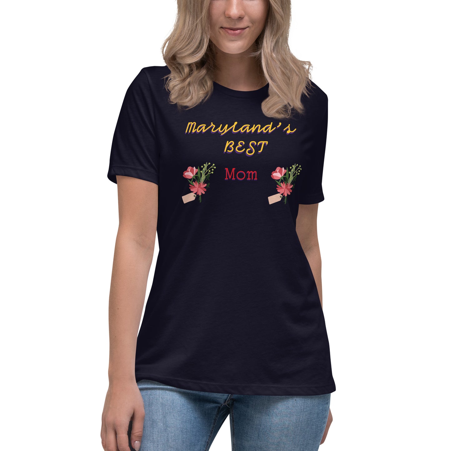 Maryland's Best Mom Women's Relaxed T-Shirt