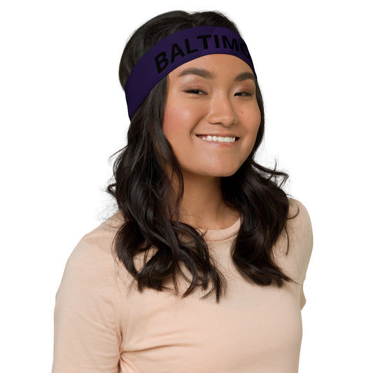 Baltimore Purple Headband