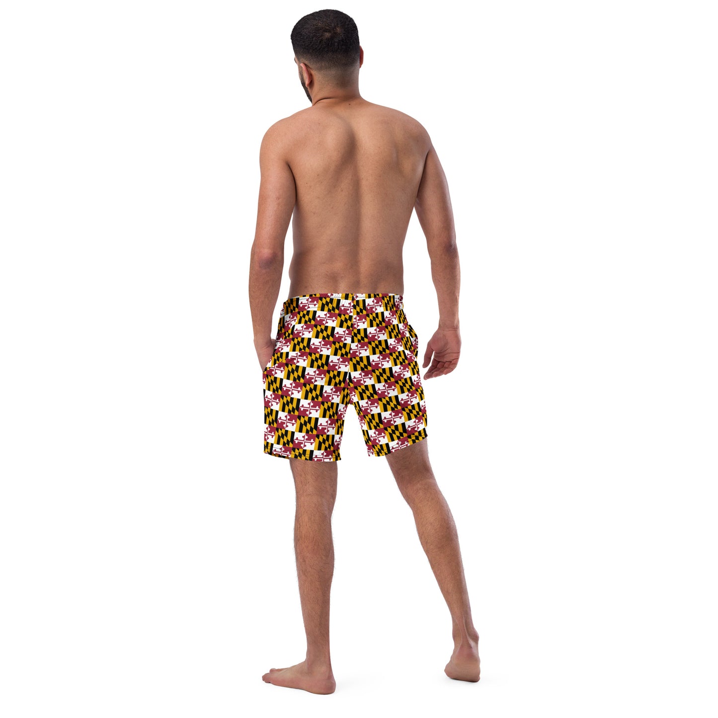 Maryland Flag Men's swim trunks