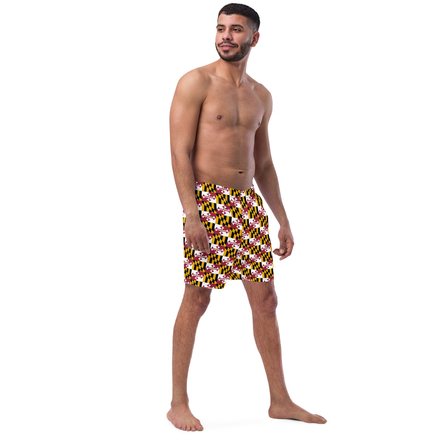 Maryland Flag Men's swim trunks