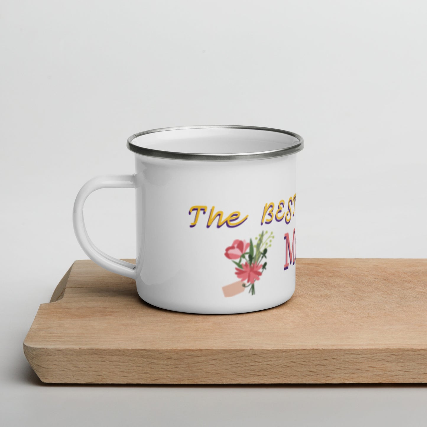 The Best Maryland Mom Enamel Mug