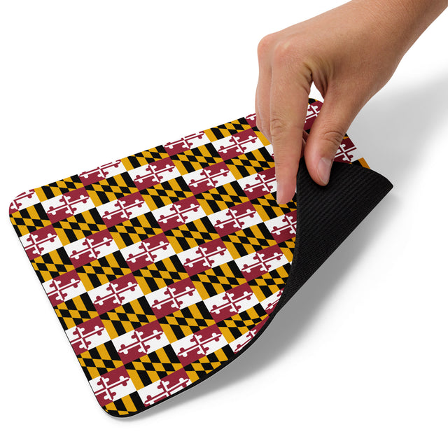 Maryland Flag Mouse Pad — detail view