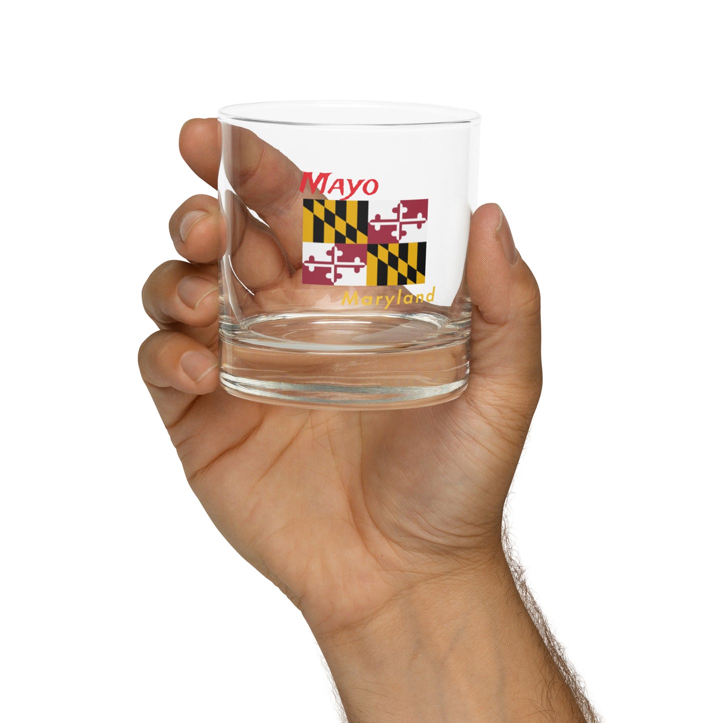 Mayo Maryland Rocks glass