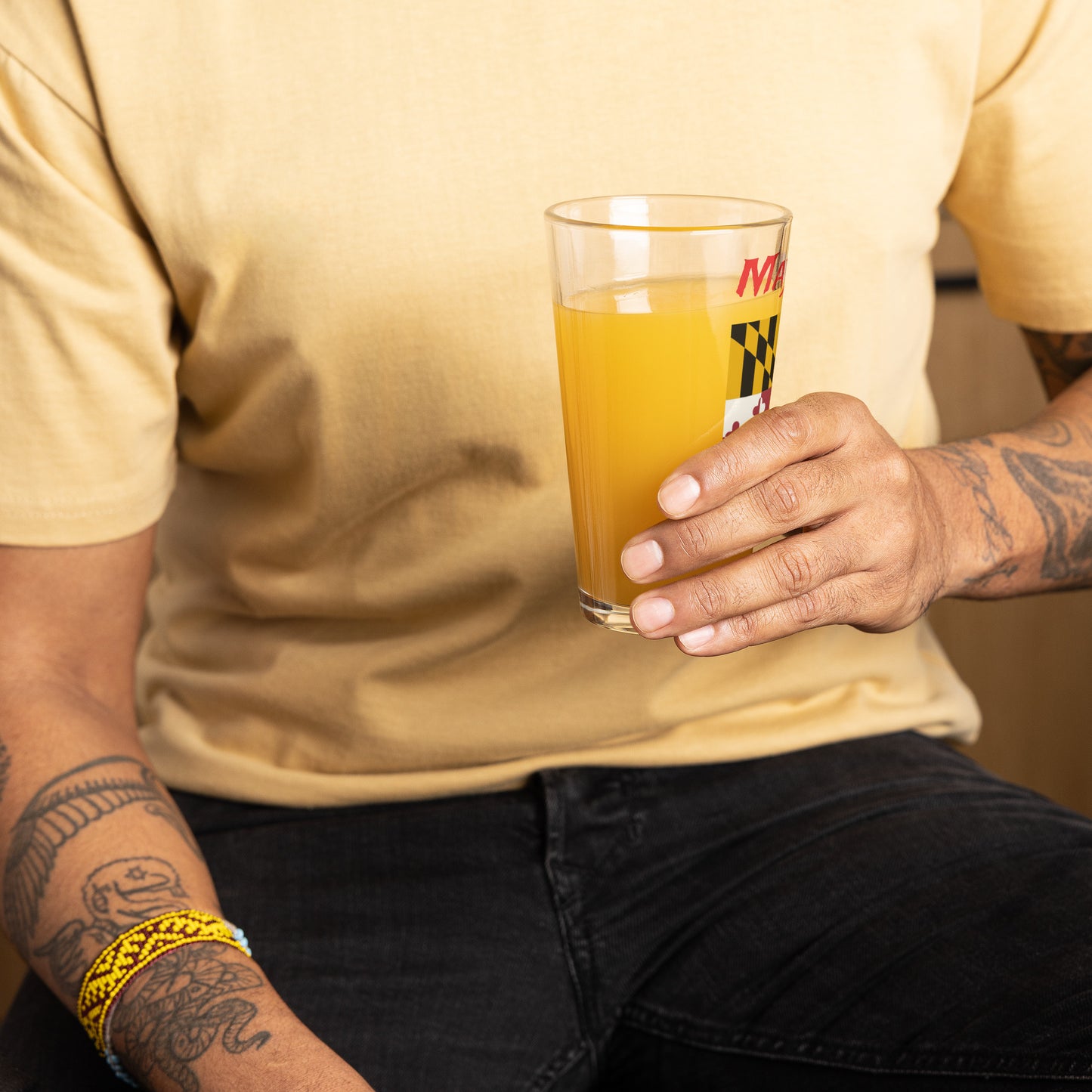 Mayo Maryland Shaker pint glass