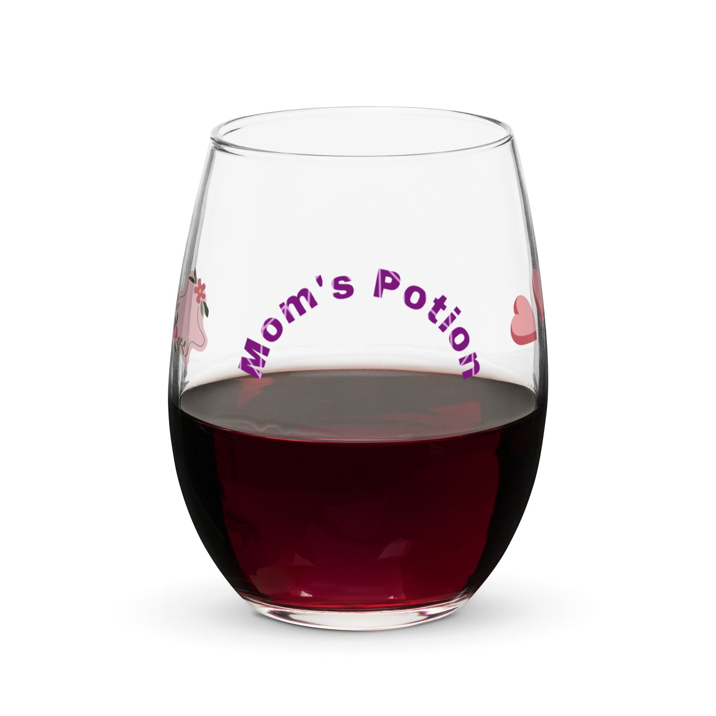 Mom's potion Stemless wine glass