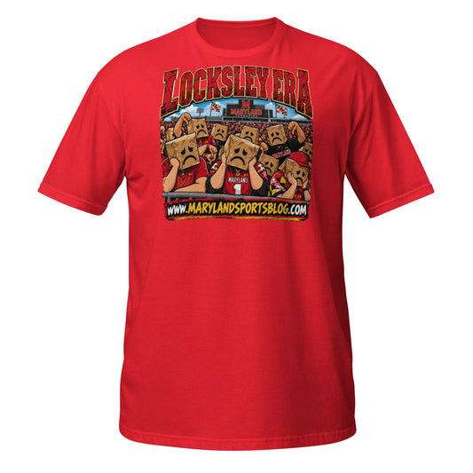 Locksley Era Maryland Football Fan T-Shirt - Red — front view