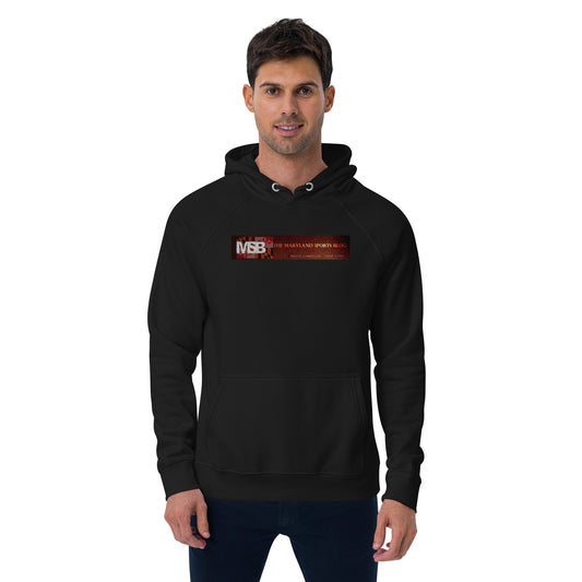 MSB Skull Unisex eco raglan hoodie