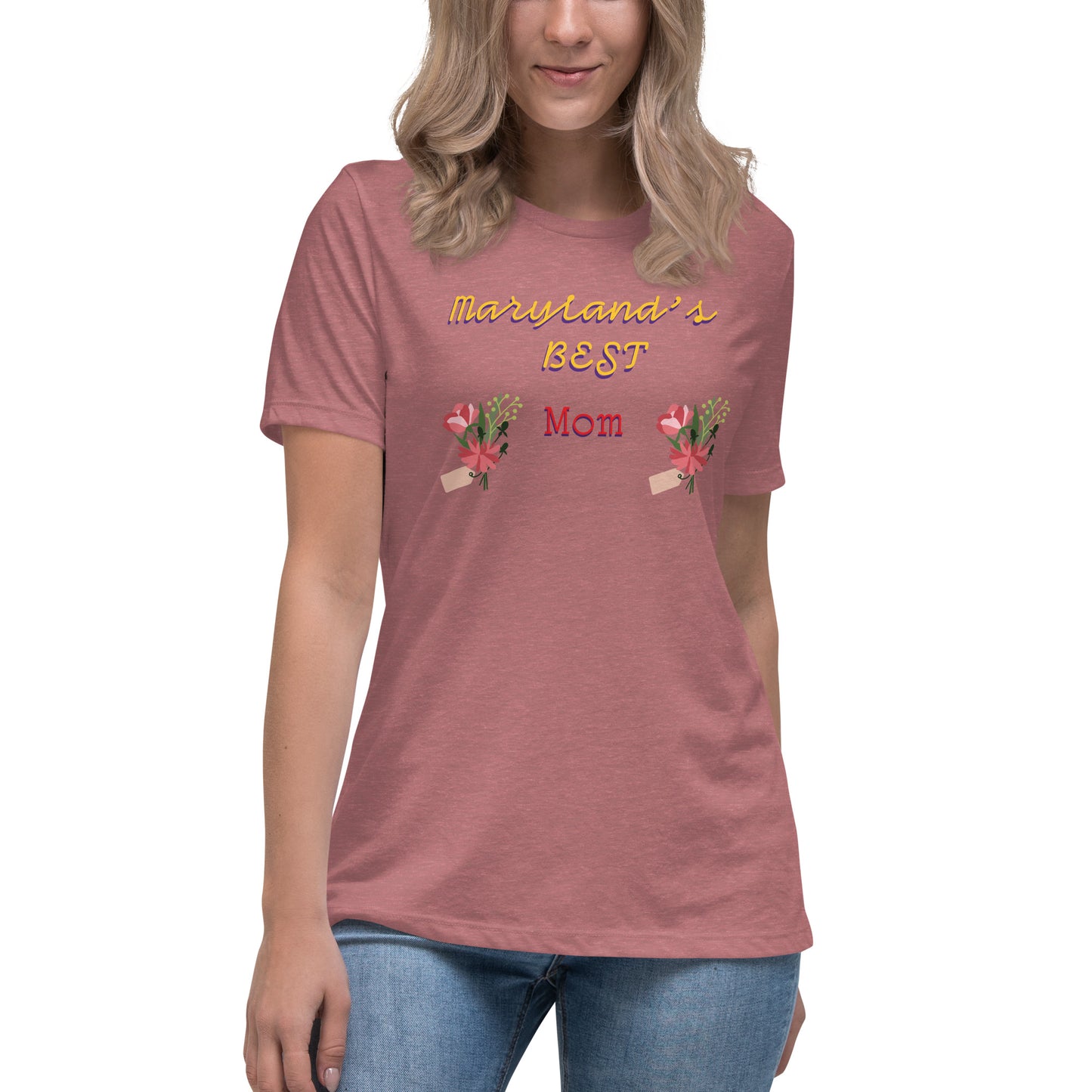Maryland's Best Mom Women's Relaxed T-Shirt